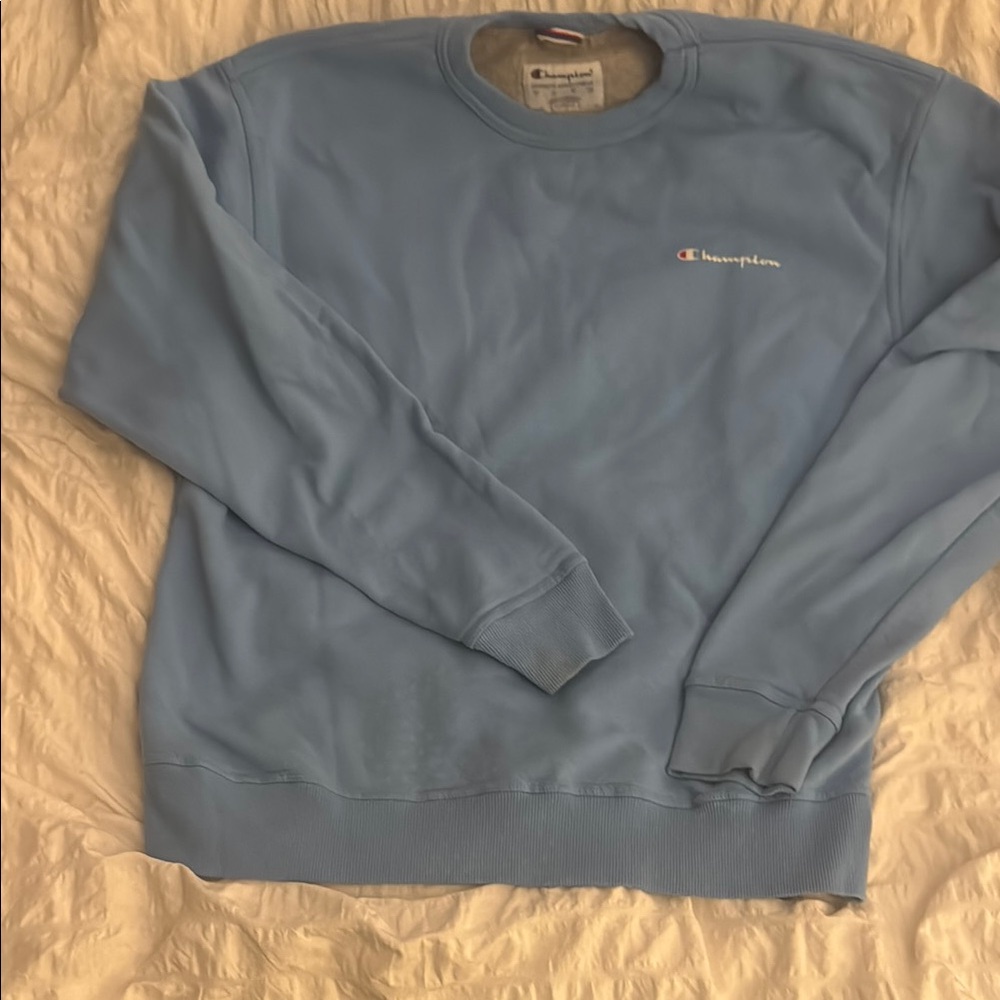 Champion Men's Blue Sweatshirt